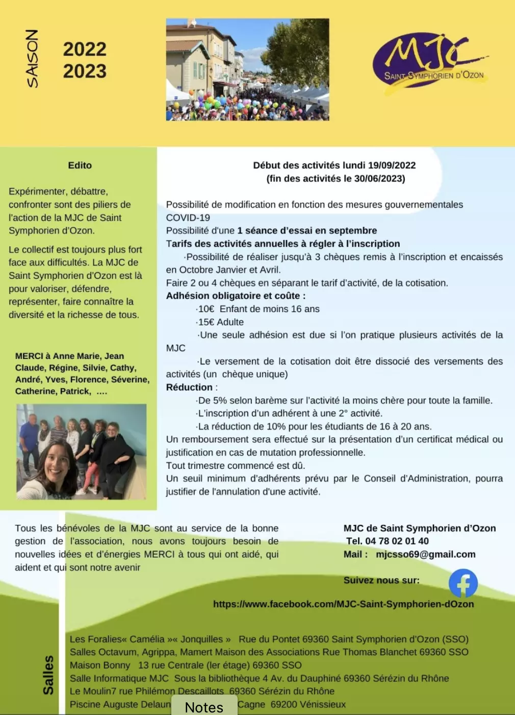 Bienvenue à la MJC de Saint-Symphorien-d'Ozon